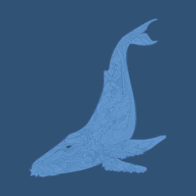 Blue Whale by Tinebra