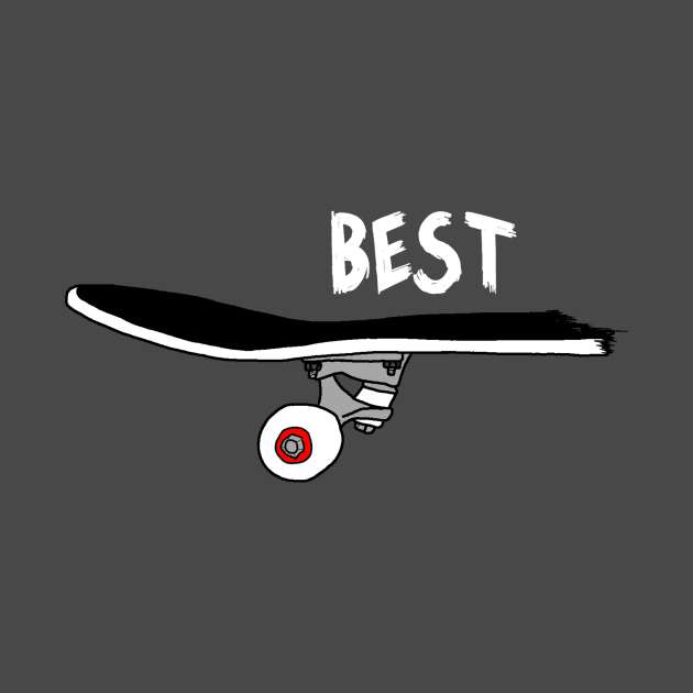 Best Friends Skate Together (Person 1) by Arcane Clothing 