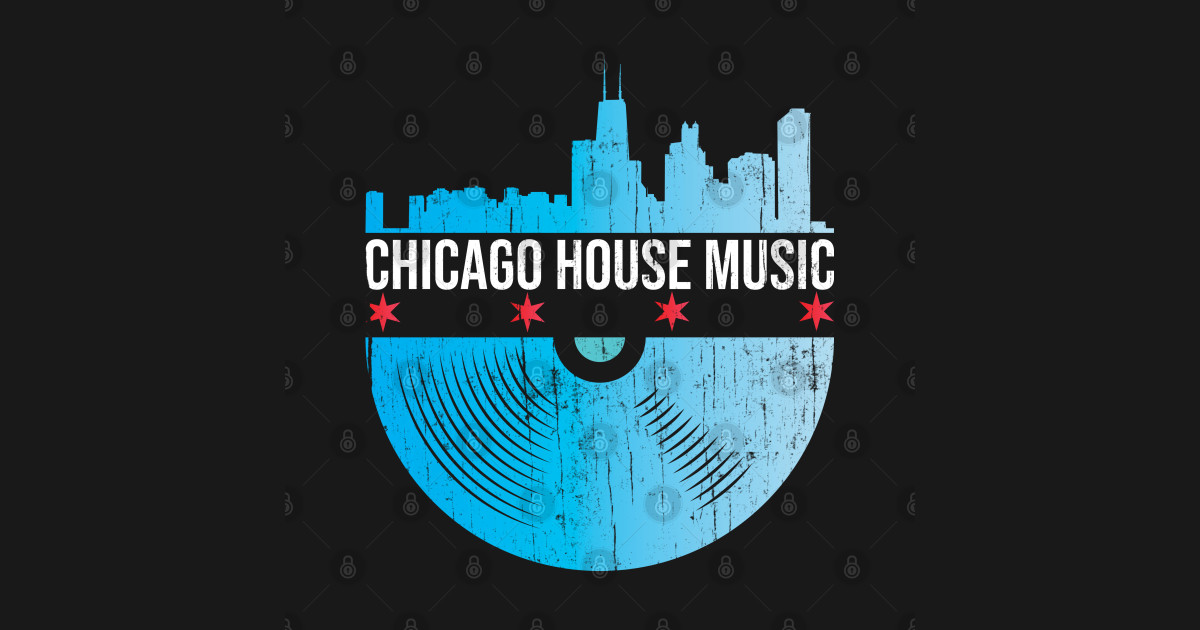 Chicago House Music Chicago House Music Crewneck Sweatshirt TeePublic
