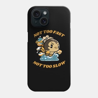 Flying Bird not too fast, not too slow Phone Case