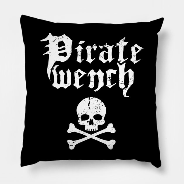 Pirate Wench | Funny Renaissance Festival Costume Pillow by MeatMan