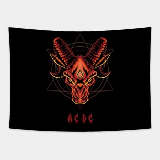 AC DC GOAT Tapestry