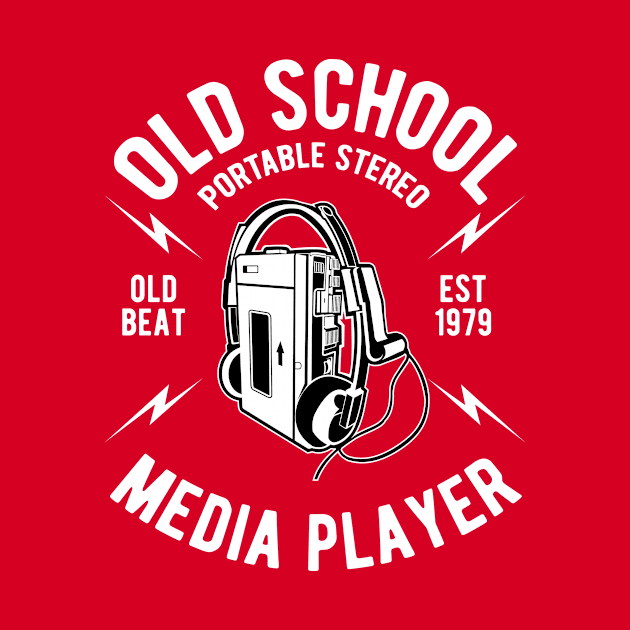 Old School Media Player by lionkingdesign