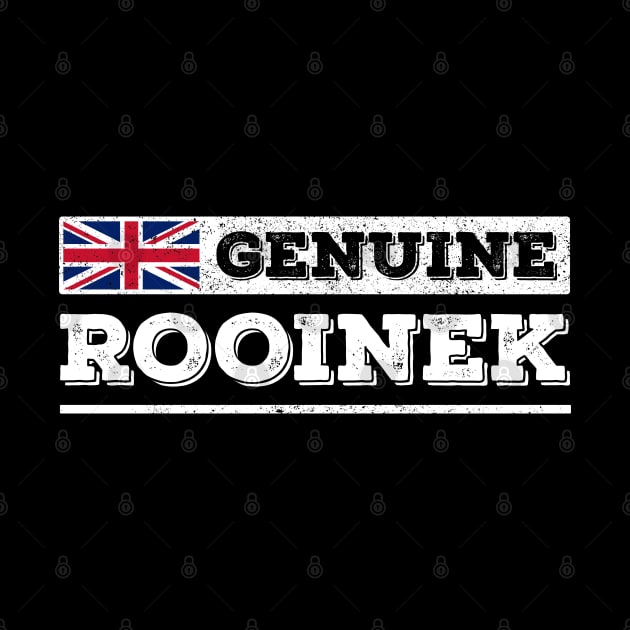 Genuine Rooinek design with Union Jack by RobiMerch