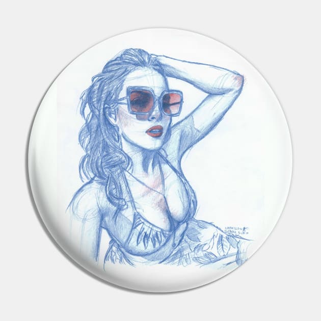 Fallon Carrington - Poolside Pin by UnRatedG