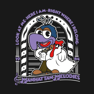 Gonzo Muppets Manhattan Melodies T-Shirt