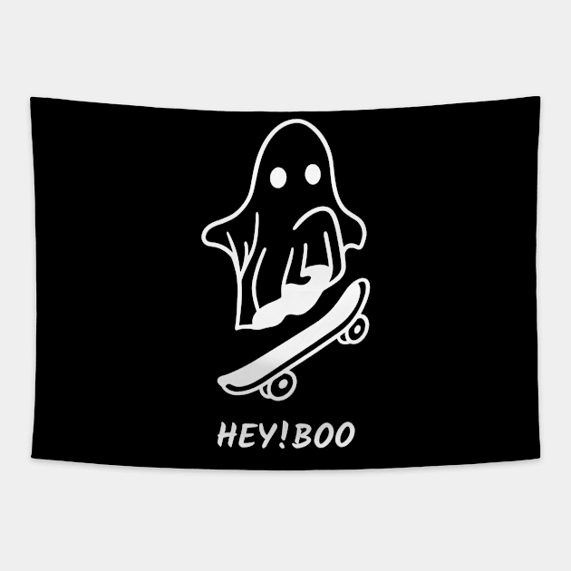 Hey Boo Tapestry by attire zone