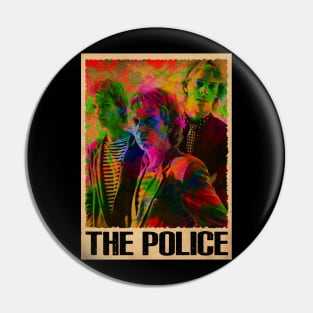 Message in a Tee Showcase the Reggae-Infused Rock and Legendary Lyrics of The Polices Music Pin