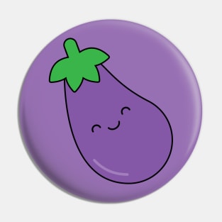 Eggplant Pin