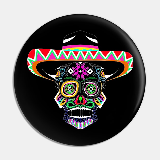 the catrina mariachi in mexican pattern ecopop Pin by jorge_lebeau