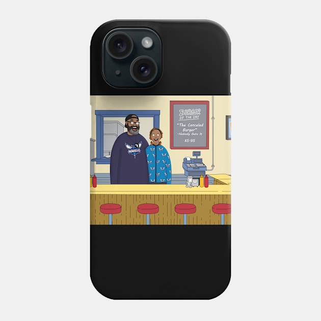 TBGWT Burgers Phone Case by The Black Guy Who Tips Podcast