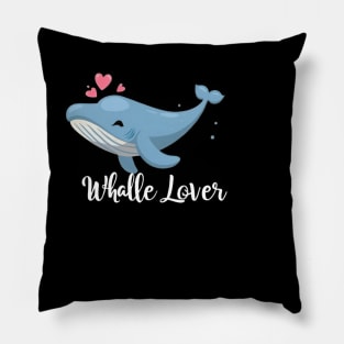 Whale lover Pillow