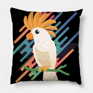 Tropic Zoo Animal Bird Pillow