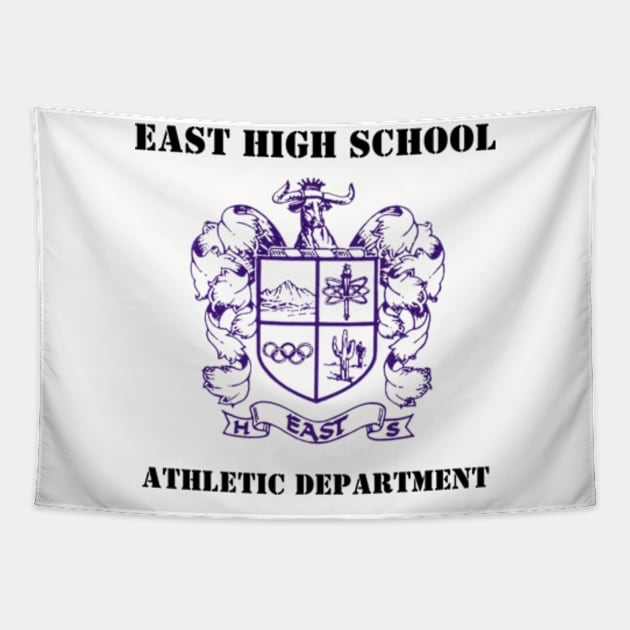 East High School Athletics - Phoenix, Arizona Tapestry by Desert Owl Designs