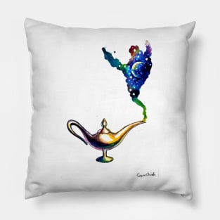 The lamp of Aladin Pillow