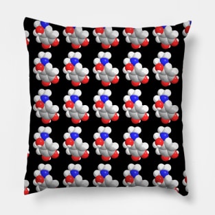 Adrenaline Molecule Chemistry Pillow