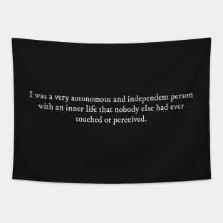 Conversations with Friends book quote Tapestry