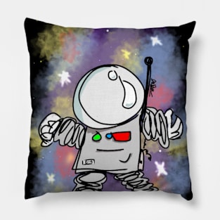 Lost in nebula Pillow