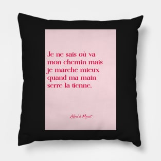 Quotes about love - Alfred de Musset Pillow