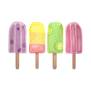 Colorful Fun Popsicles T-Shirt