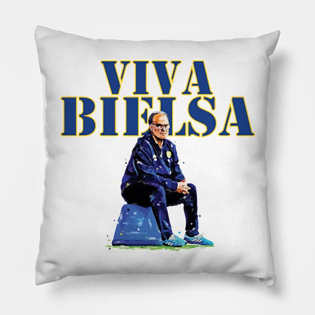 Viva Bielsa II Pillow by inkstyl