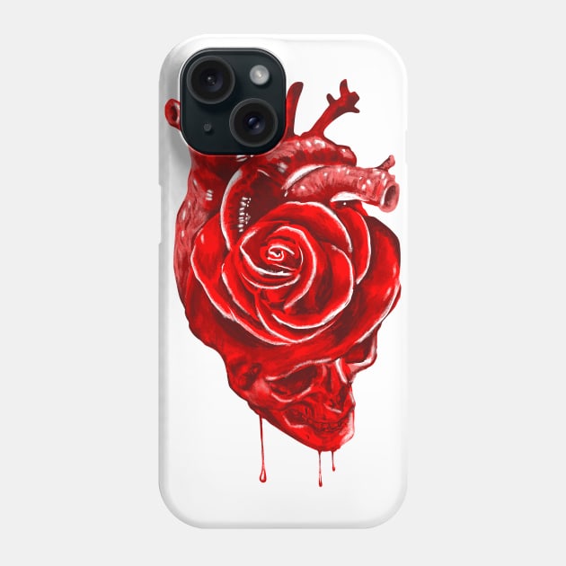 Love is hell Phone Case by kookylove