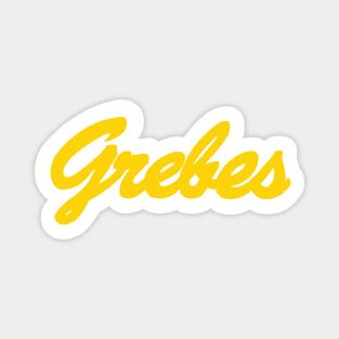 Grebes Baseball Logo Magnet