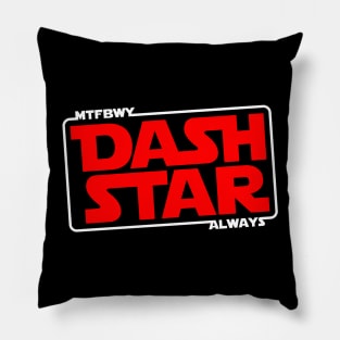 Dash Star "Empire Strikes Back" Red Logo Pillow