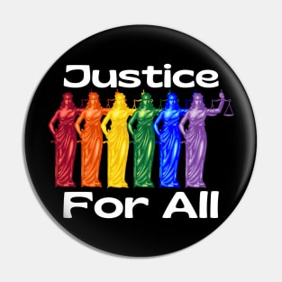 Justice For All Pin