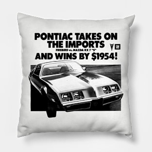 PONTIAC FIREBIRD - advert Pillow