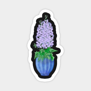 Delphiniums blooming Magnet