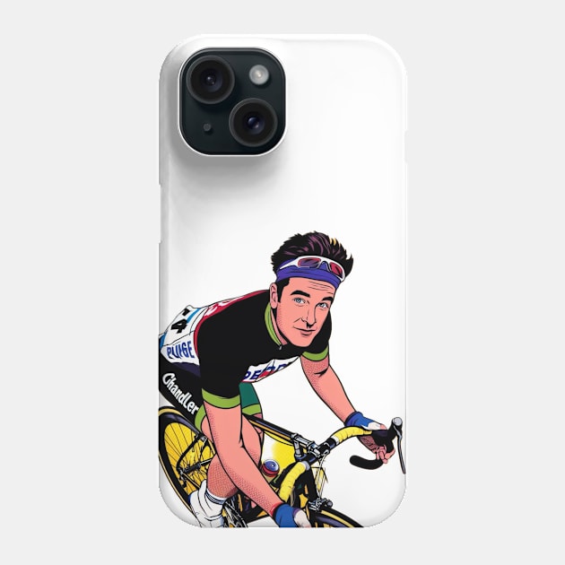 Matthew Perry Cycling Phone Case by p3p3ncil