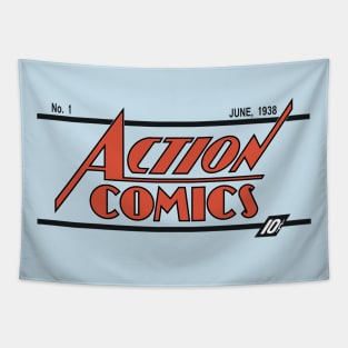 Action Comics Tribute Tapestry