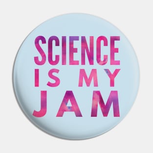 Science Is My Jam Pink Scientist Gift Idea Pin