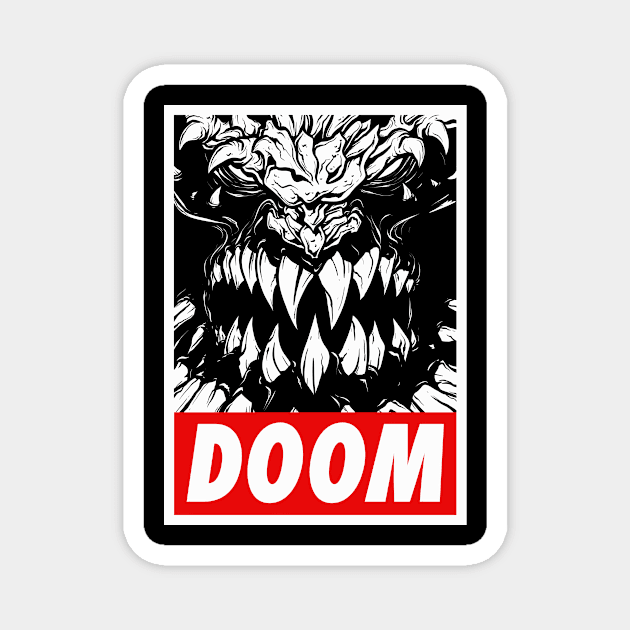 DOOM Magnet by SilverBaX