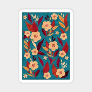 Floral pattern Magnet