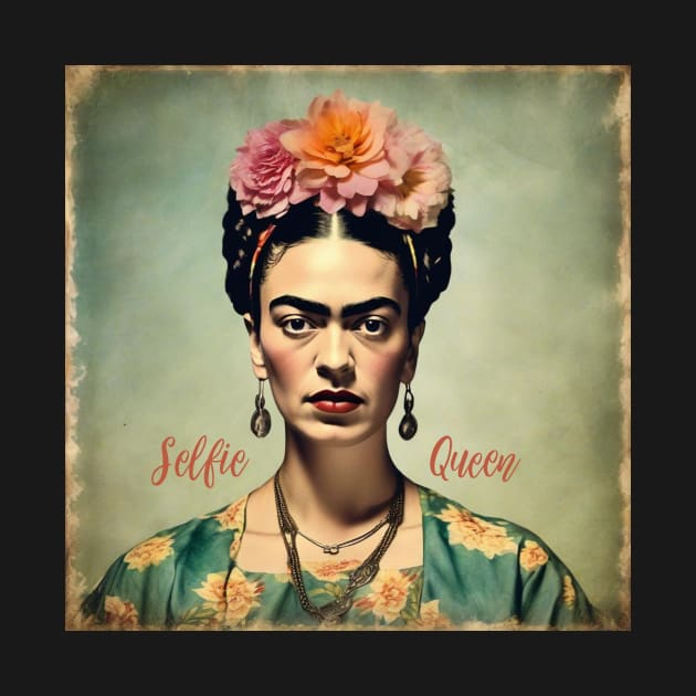 Frida Kahlo - Selfie-Queen by GrafPunk