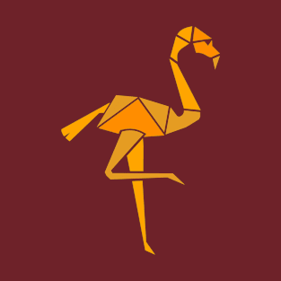 Origami Flamingo T-Shirt