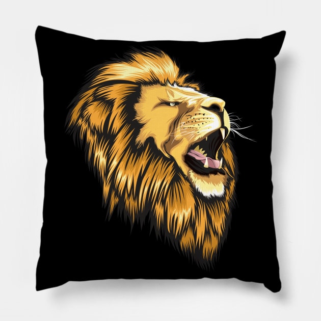 Lion of Judah Pillow by TambuStore