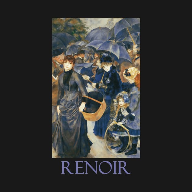 Umbrellas by Pierre-Auguste Renoir by Naves