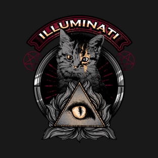 Illuminati Cat T-Shirt