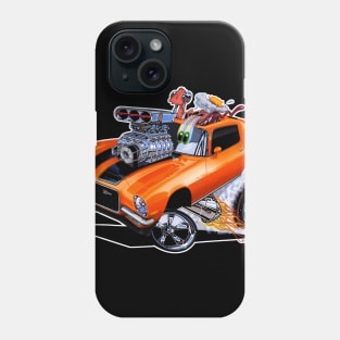 FULL BLOWN Camaro Orange Phone Case