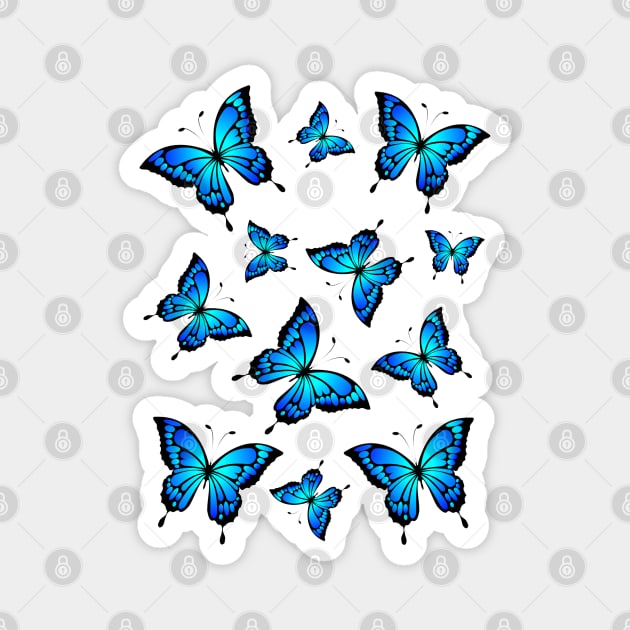 Butterflies Magnet by ElevateElegance