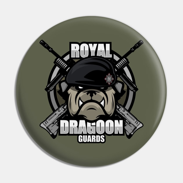 Royal Dragoon Guards Pin by TCP