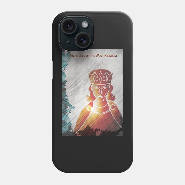 Architects of the West Kingdom - Board Games Design - Movie Poster Style - Board Game Art Phone Case by MeepleDesign