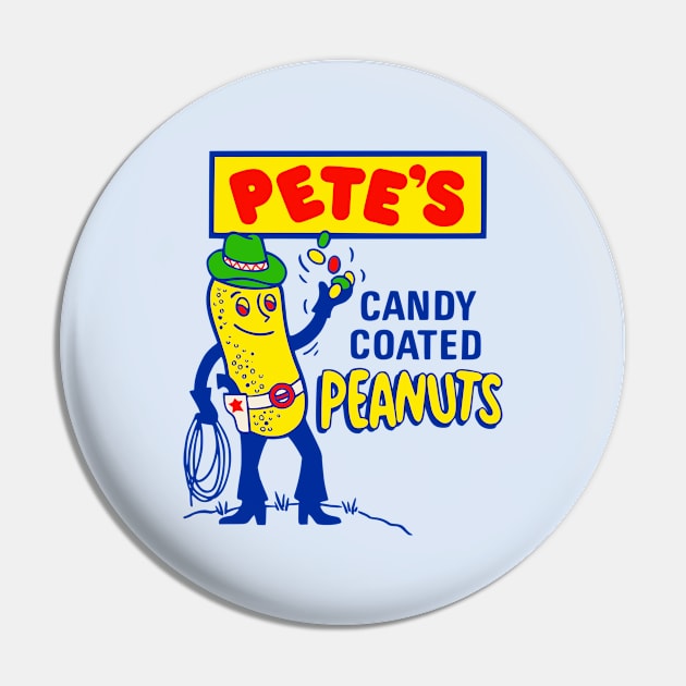 Candy Coated Peanuts Pin by flimflamsam