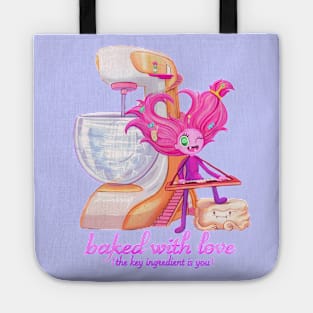 Baked with love, the Candy Queen Tote