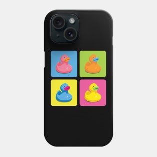 Rubber Duckies Pop Art Phone Case