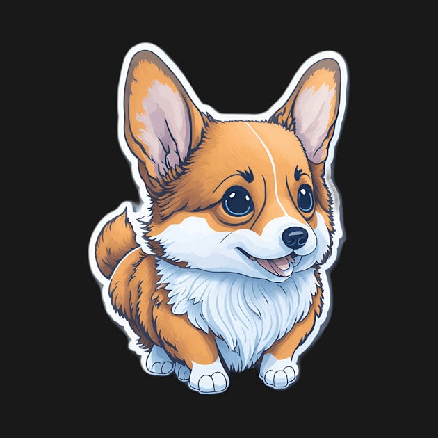 corgi by luxury artista