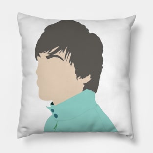 Louis Tomlinson Green Pillow